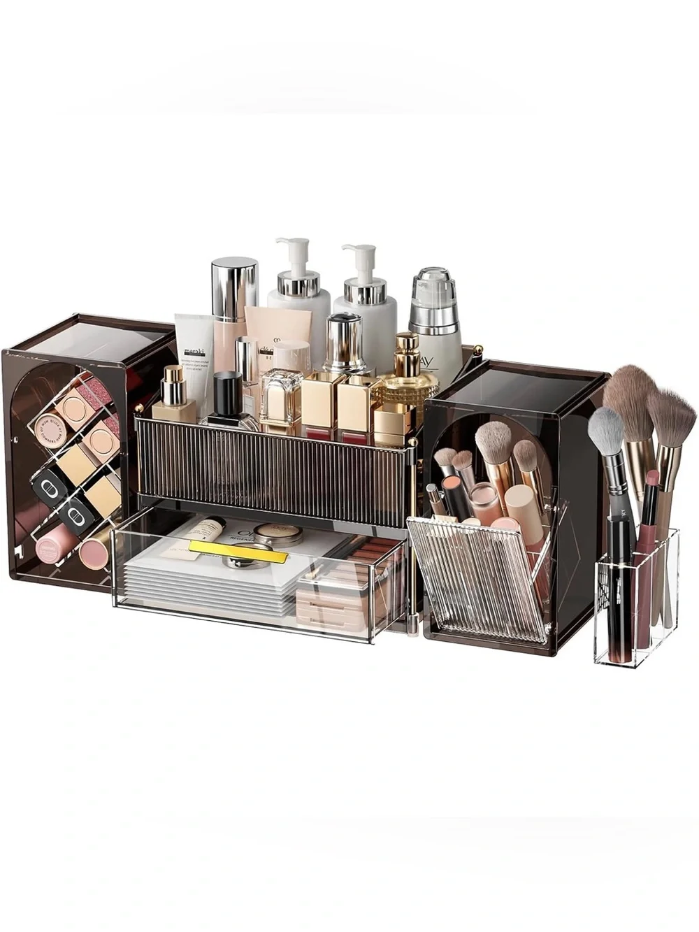 CVGETME Make Up Organizer with Drawer - Home Storage & Organization